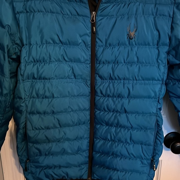 Spyder puffer coat M - Picture 2 of 15